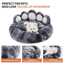 Cute Dog Bear Paw Shape Dog Bed / Cozy Plush Cute Cat Beds For Indoor Cats