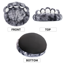 Cute Dog Bear Paw Shape Dog Bed / Cozy Plush Cute Cat Beds For Indoor Cats
